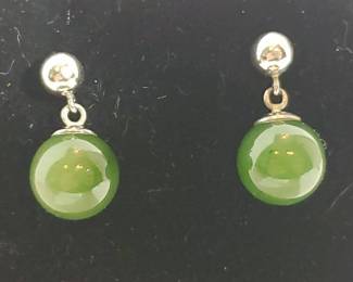 Nephrite Jade Earrings