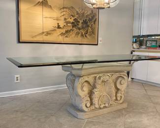 Pedestal Dining Table