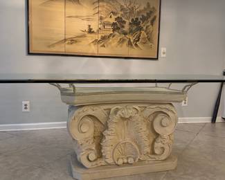Pedestal Dining Table 