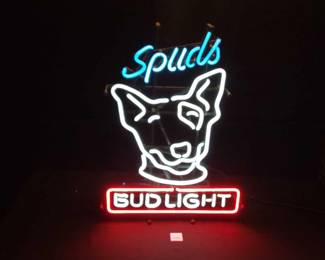 Spuds Neon Sign