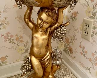 cherub planter ( apprx 24" tall)