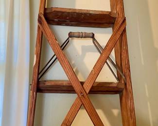 wood ladder