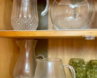 glass pitchers