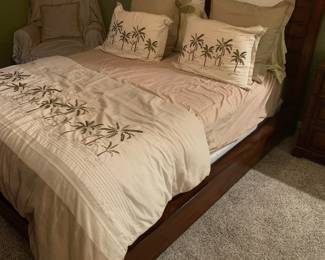 Queen Bed (includes mattress) $300
L 85 1/2”
W 66”
Headboard H 53 1/2