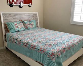 Full/ Queen Bed Frame and Mattress        $150.00