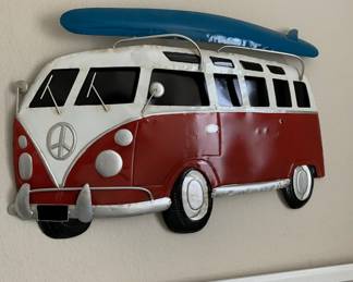 Coastal Wall Art  VW Surfer Van   $30.00                                   43 x 29