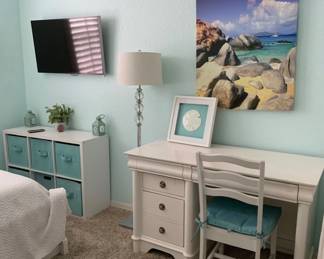 Desk and Chair Acceptable Condition Has markings on the desk top         $25.00