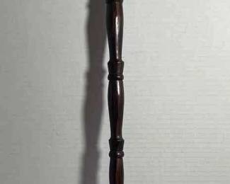 Solid Wood Carved Dragons Head Cane 33.5 Height