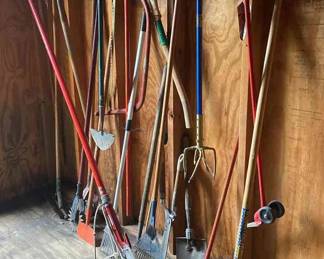 Assortment Of Gardening Tools 