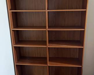 6ft Tall Wooden Bookcase