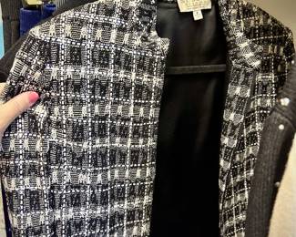 Designer clothes, including St. John's