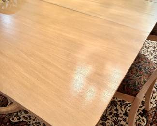 Refinished antique Duncan Phyfe buffet, dining table, 6 chairs, and china cabinet