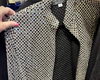 Designer clothes, including St. John's