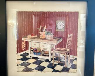 C. Winterle Olson lithograph