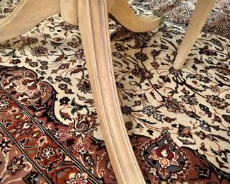 Refinished antique Duncan Phyfe buffet, dining table, 6 chairs, and china cabinet