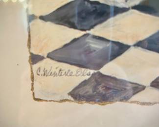 C. Winterle Olson lithograph