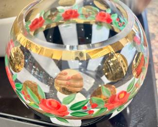 MacKenzie-Childs painted bowl