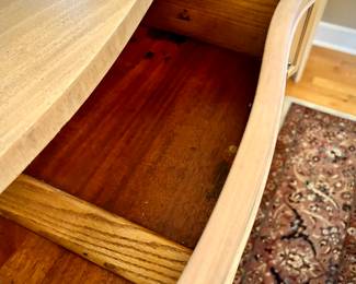 Refinished antique Duncan Phyfe buffet, dining table, 6 chairs, and china cabinet