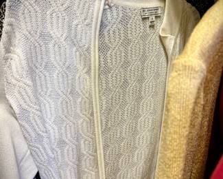 Designer clothes, including St. John's