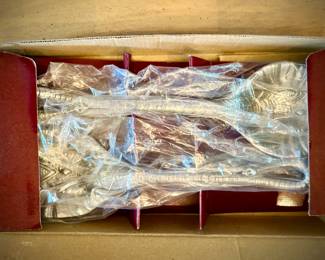 Arthur Court elephant salad server set