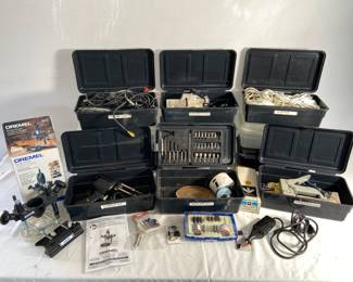 Dremel Plunge Router, Soldering & Staple Gun