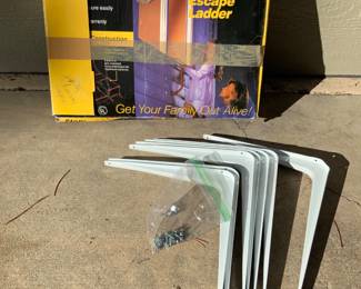 First Alert Escape Ladder & Shelving Brackets
