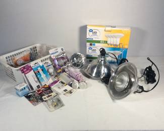 GE, Phillips, Sylvania Light Bulbs