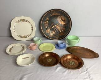  Vintage Little Hostess Milk Glass Cups