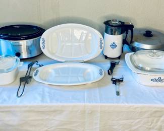 Corningware Servingware, Hamilton Beach Crock Pot