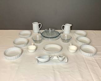  Fire King and Cordon Bleu Dishes