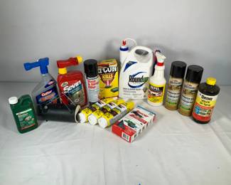 Roundup, d-Con, & Spectracide
