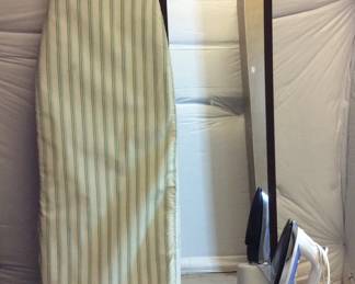 Ironing Board, Iron & Mirror