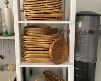 Bamboo Trays, Wicker Baskets & More
