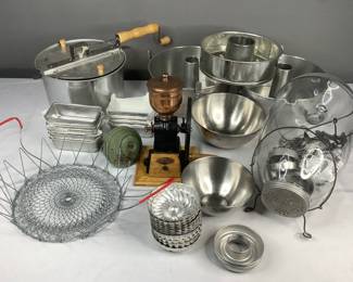 Vintage Mr. Dudley International Cast Iron Coffee Grinder