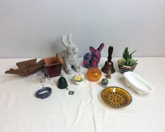 Brass Hand Bell and Knick-knicks
