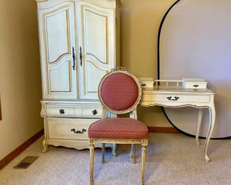 Hammary Writing Desk, Armoire and Chair
