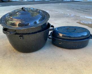 Enamelware Canning Pots