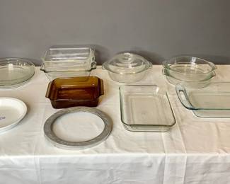 Pyrex, Fire King and Anchor Hocking Glass Bakeware