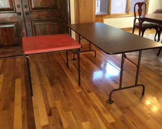 Vintage Samsonite & Metal Folding Tables