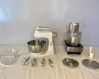 Cuisinart Food Processor & Sunbeam Mixer