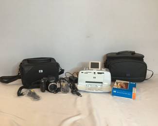  HP Photosmart 385 Photo Printer, Fujifilm S700 Digital Camera