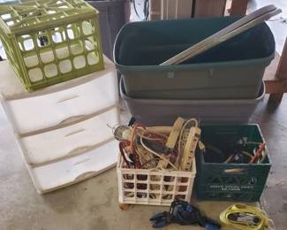 Storage Containers, Extension Cords, Surge protectors, Clamps & More (LPO)