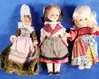 (3) Vintage Dolls