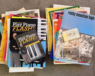  Sheet Music, Music Books & Cassettes