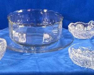 (7) Glass Serving Dishes (LPO)