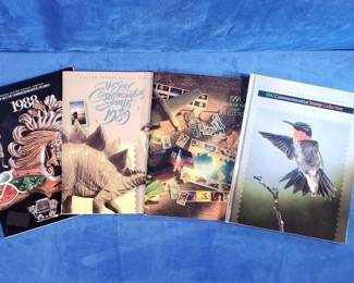 1988, 1989, 1991, 1992 Commemorative Mint Stamp Sets