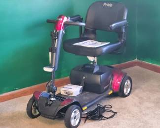 Pride Travel Scooter w/Charger & Manual (LPO)
