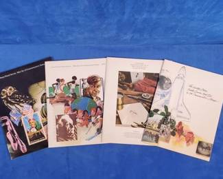 1978, 1979, 1980, 1981 Commemorative Mint Stamp Sets