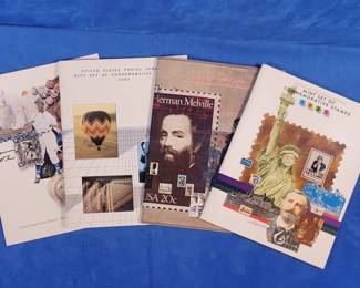 1982, 1983, 1984, 1985 Commemorative Mint Stamp Sets