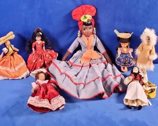 (8) Vintage Dolls